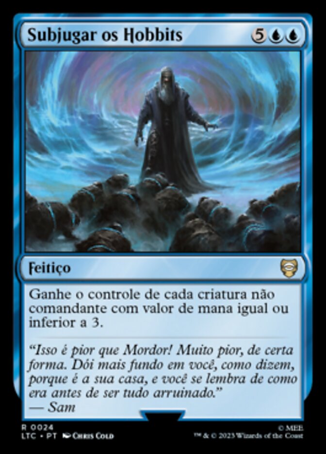 Subjugar os Hobbits / Subjugate the Hobbits - Magic: The Gathering - MoxLand