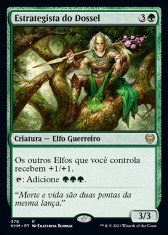 Estrategista do Dossel / Canopy Tactician - Magic: The Gathering - MoxLand