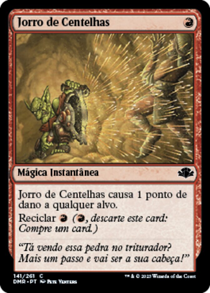 Jorro de Centelhas / Spark Spray - Magic: The Gathering - MoxLand