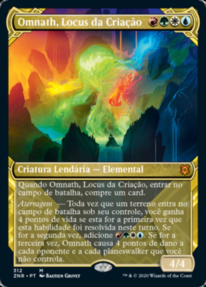 Omnath, Locus da Criação / Omnath, Locus of Creation - Magic: The Gathering - MoxLand