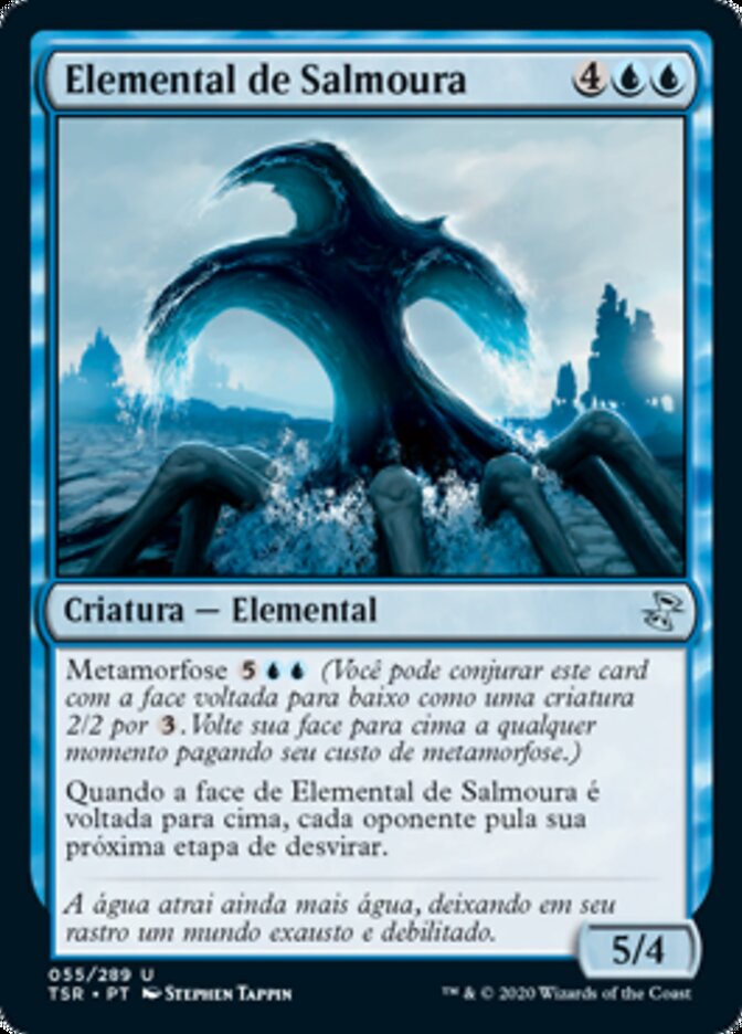 Elemental de Salmoura / Brine Elemental - Magic: The Gathering - MoxLand