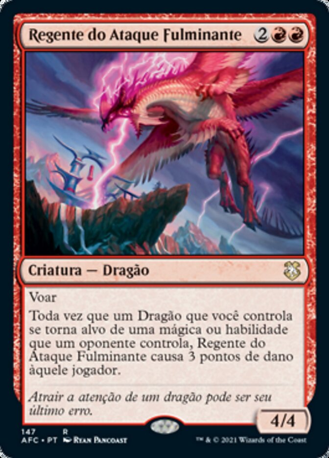 Regente do Ataque Fulminante / Thunderbreak Regent - Magic: The Gathering - MoxLand