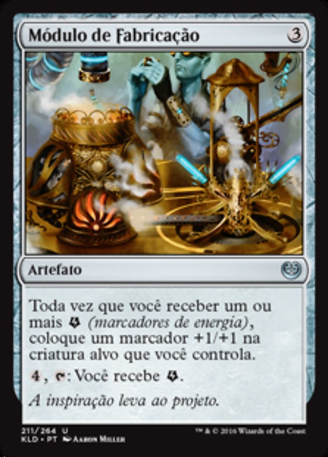 Módulo de Fabricação / Fabrication Module - Magic: The Gathering - MoxLand