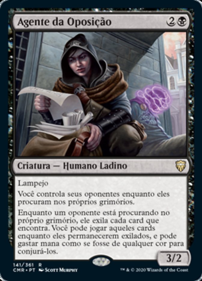 Agente da Oposição / Opposition Agent - Magic: The Gathering - MoxLand