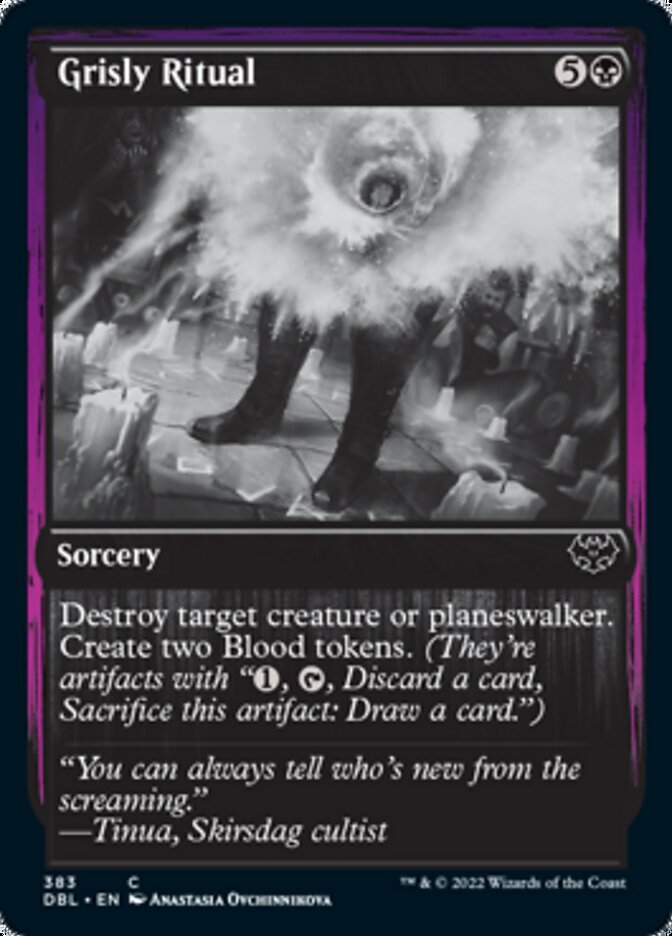 Ritual Cruento / Grisly Ritual - Magic: The Gathering - MoxLand