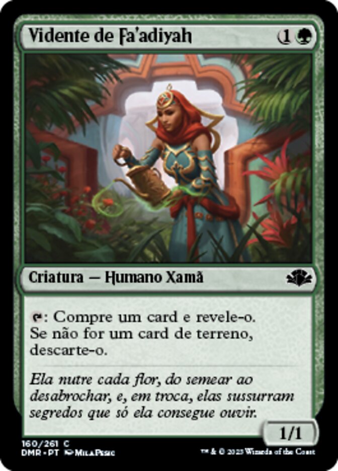 Vidente de Fa'adiyah / Fa'adiyah Seer - Magic: The Gathering - MoxLand