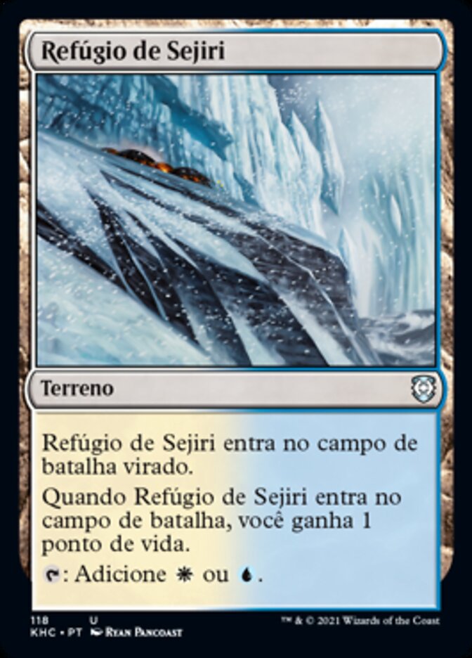 Refúgio de Sejiri / Sejiri Refuge - Magic: The Gathering - MoxLand