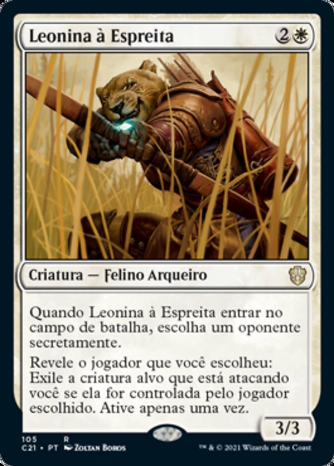 Leonina à Espreita / Stalking Leonin - Magic: The Gathering - MoxLand