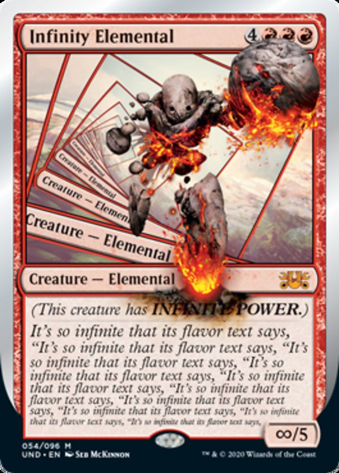 Infinity Elemental / Infinity Elemental - Magic: The Gathering - MoxLand