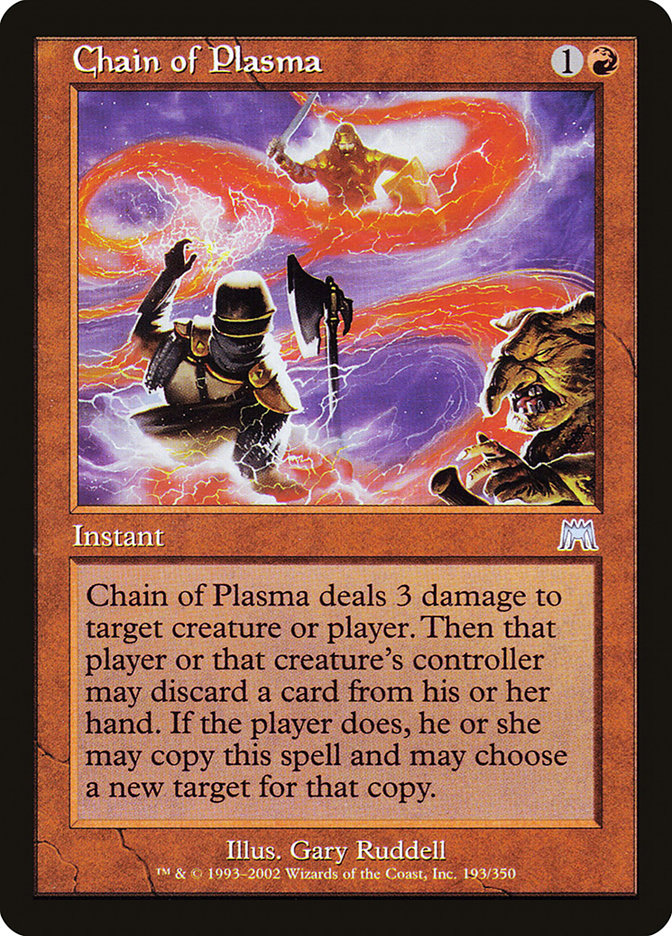 Corrente de Plasma / Chain of Plasma - Magic: The Gathering - MoxLand