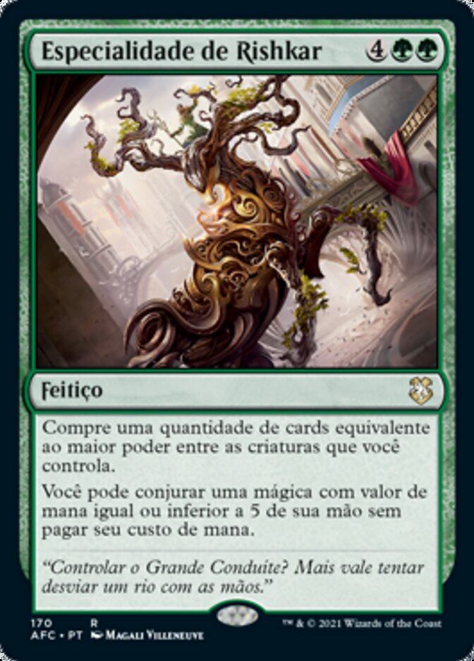 Especialidade de Rishkar / Rishkar's Expertise - Magic: The Gathering - MoxLand