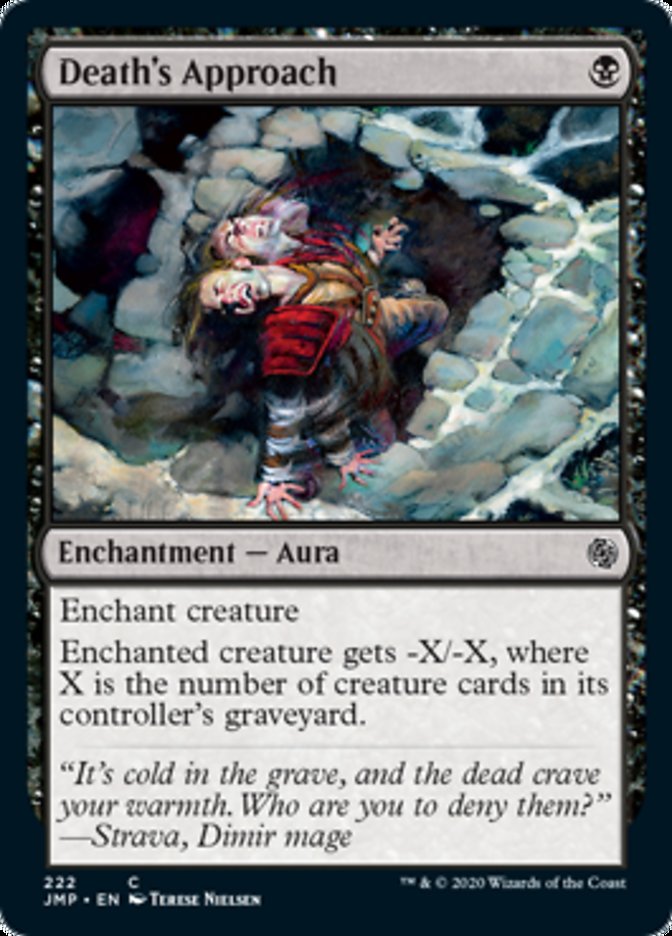 Aproximação da Morte / Death's Approach - Magic: The Gathering - MoxLand