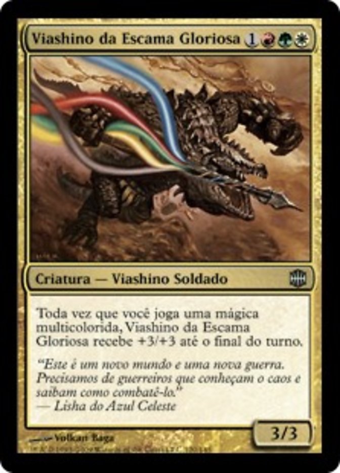 Viashino da Escama Gloriosa / Gloryscale Viashino - Magic: The Gathering - MoxLand