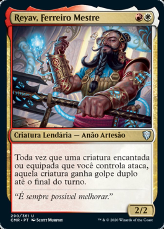 Reyav, Ferreiro Mestre / Reyav, Master Smith - Magic: The Gathering - MoxLand