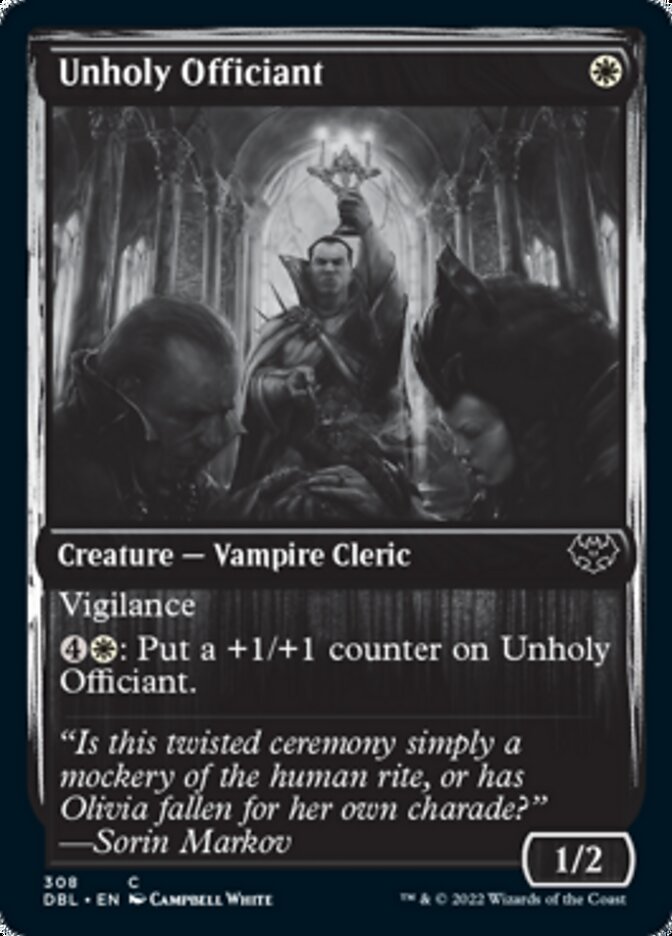 Celebrante Profano / Unholy Officiant - Magic: The Gathering - MoxLand