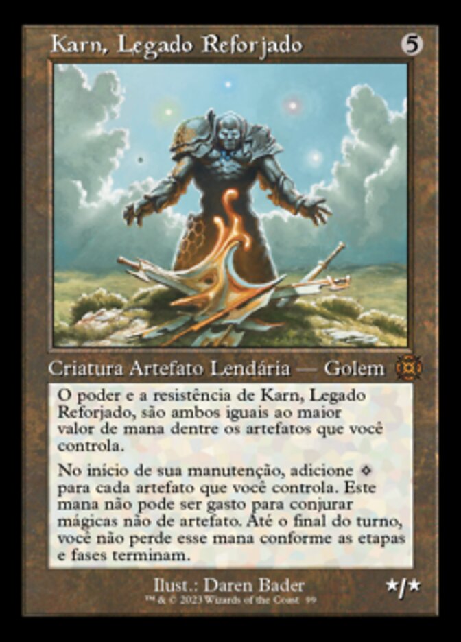 Karn, Legado Reforjado / Karn, Legacy Reforged - Magic: The Gathering - MoxLand