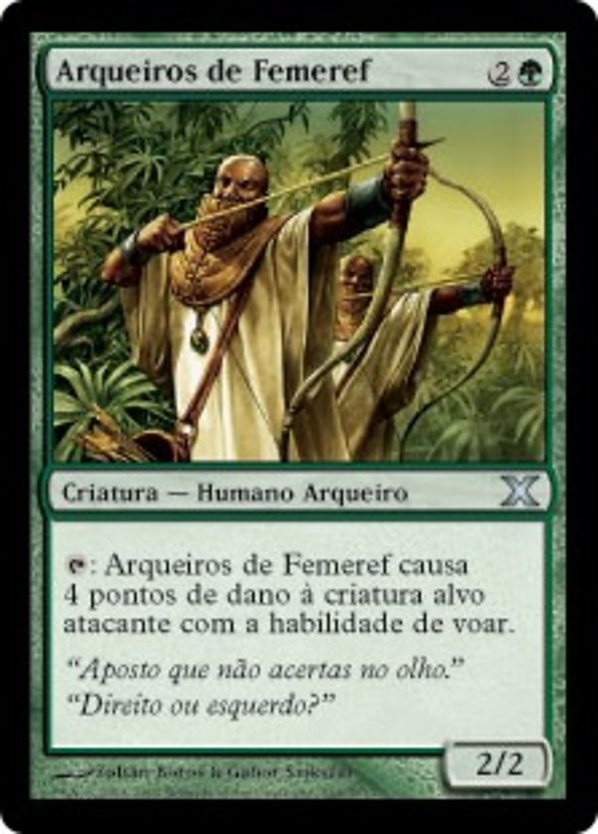 Arqueiros de Femeref / Femeref Archers - Magic: The Gathering - MoxLand