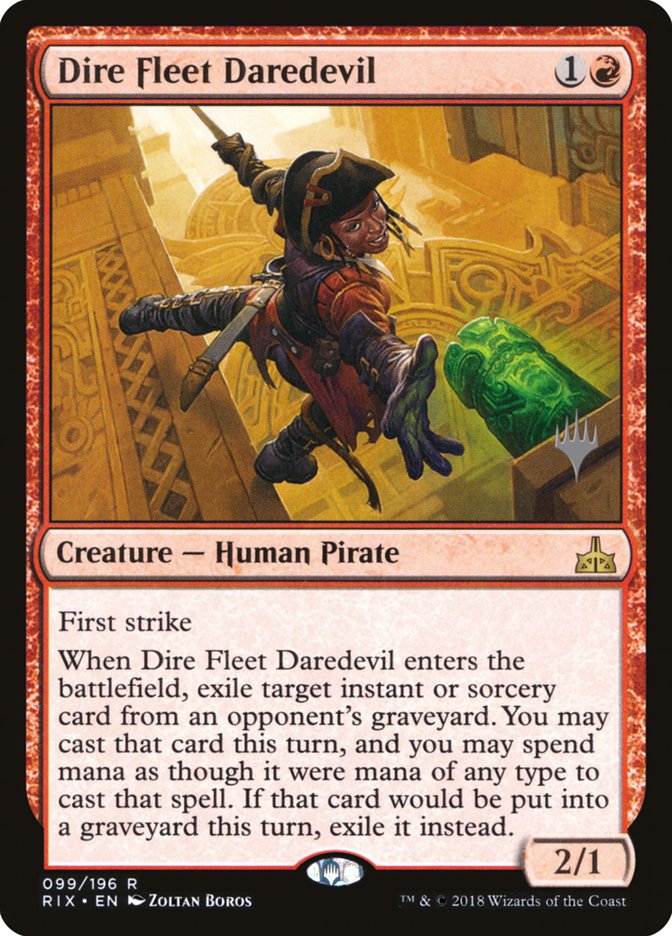 Destemida da Frota Macabra / Dire Fleet Daredevil - Magic: The Gathering - MoxLand