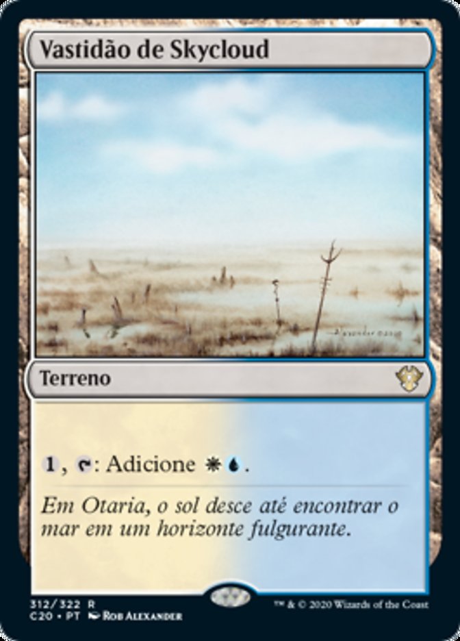 Vastidão de Skycloud / Skycloud Expanse - Magic: The Gathering - MoxLand