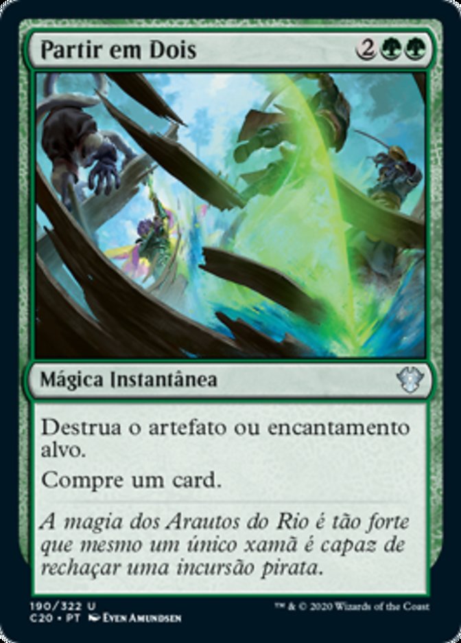 Partir em Dois / Slice in Twain - Magic: The Gathering - MoxLand