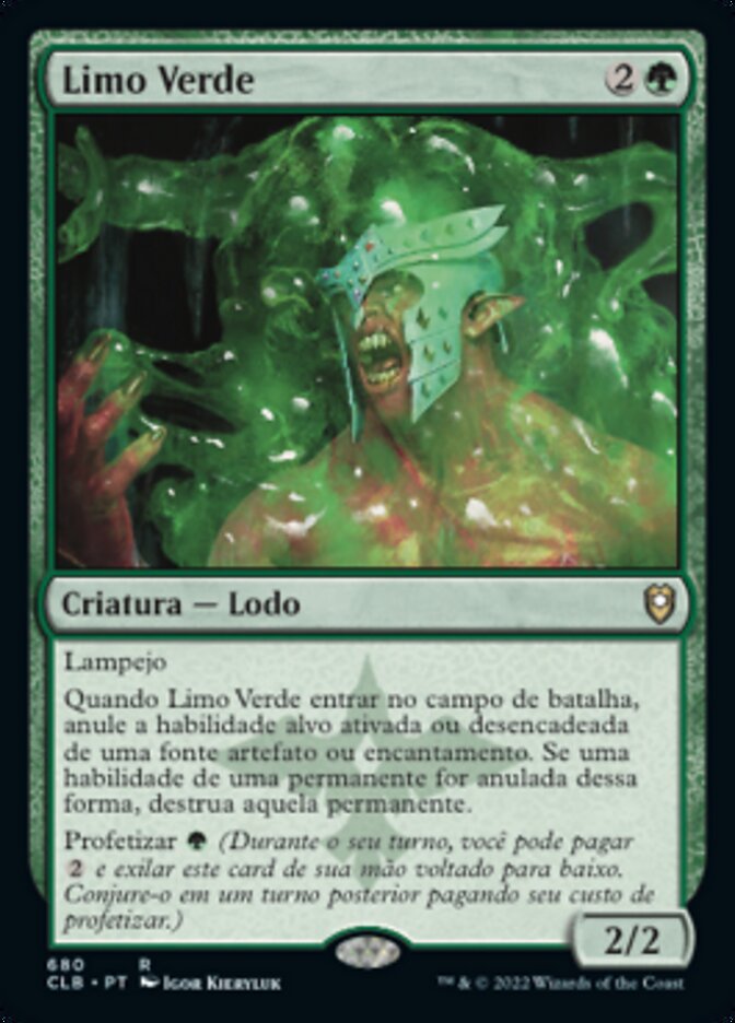 Limo Verde / Green Slime - Magic: The Gathering - MoxLand