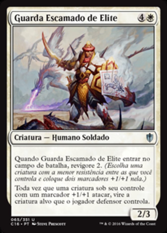 Guarda Escamado de Elite / Elite Scaleguard - Magic: The Gathering - MoxLand