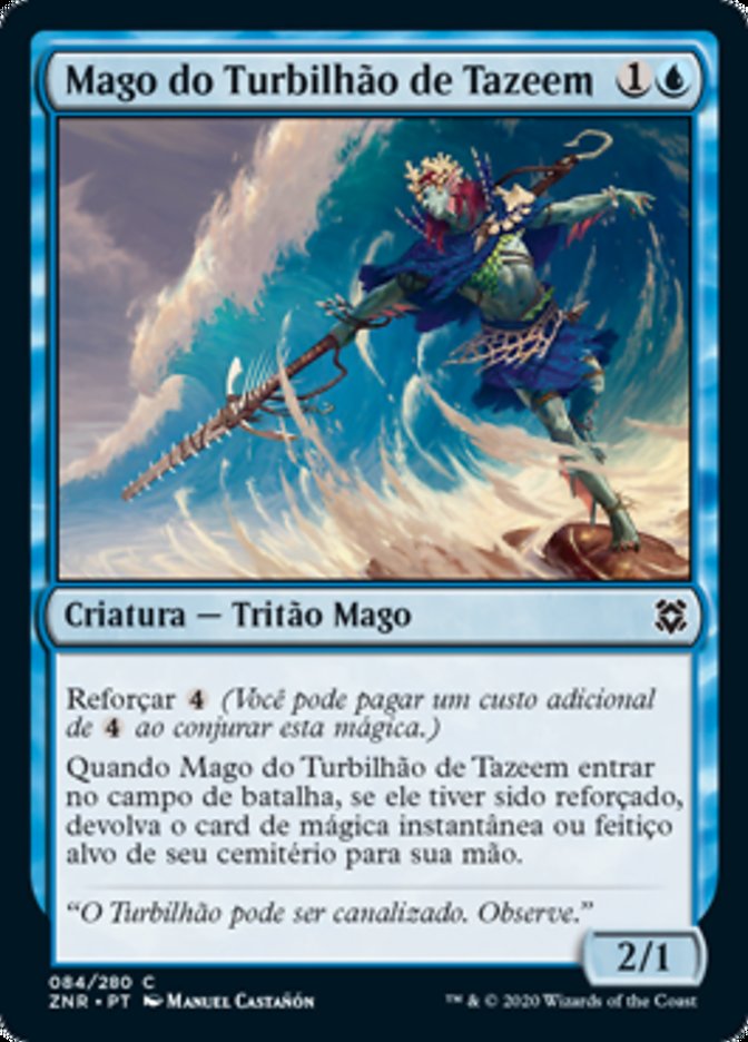 Mago do Turbilhão de Tazeem / Tazeem Roilmage - Magic: The Gathering - MoxLand