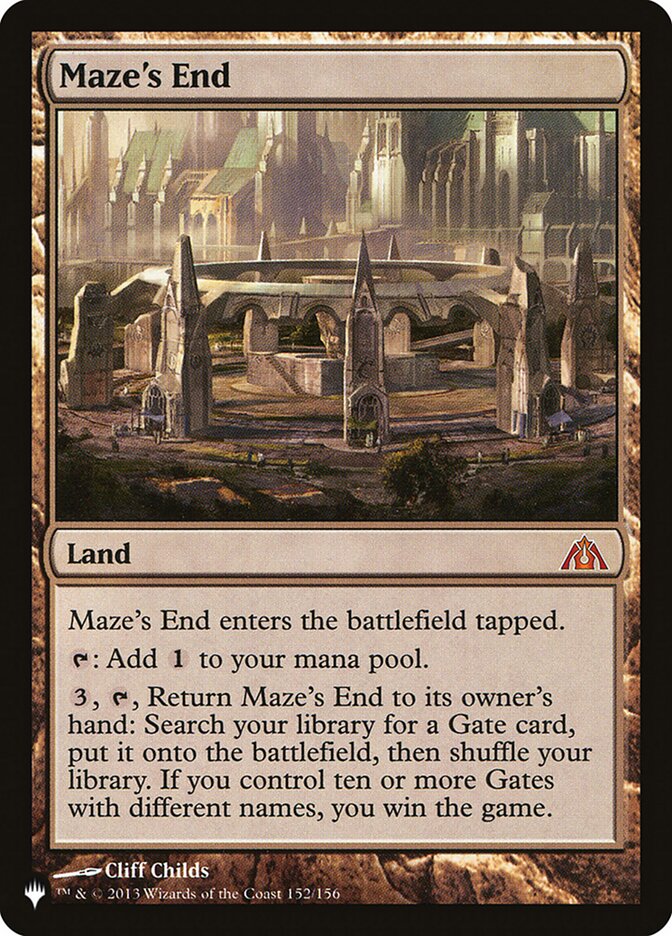 Fim do Labirinto / Maze's End - Magic: The Gathering - MoxLand