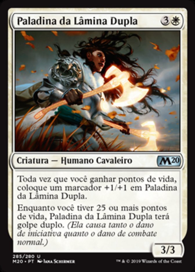 Paladina da Lâmina Dupla / Twinblade Paladin - Magic: The Gathering - MoxLand