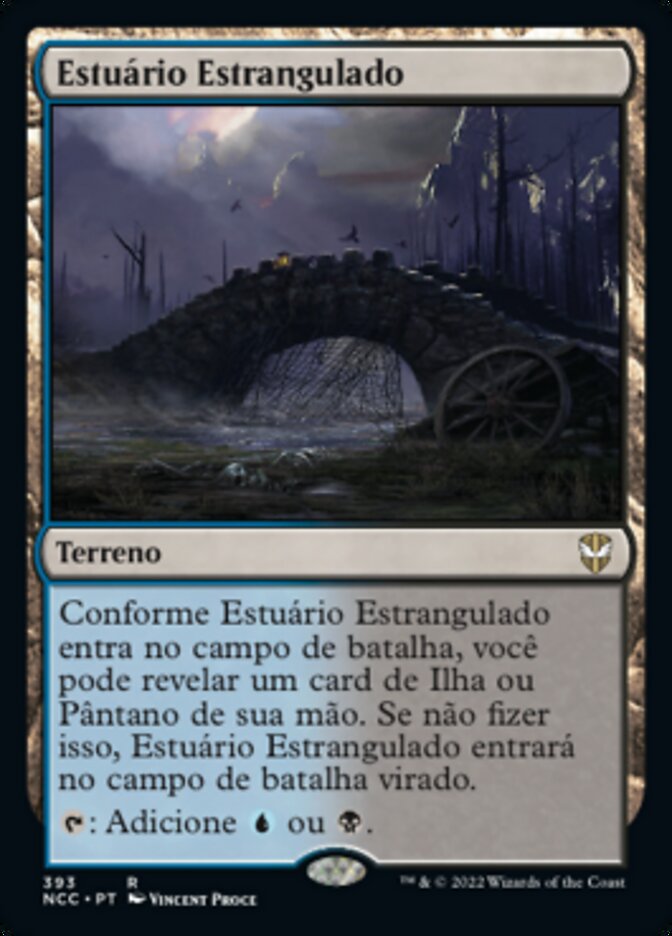 Estuário Estrangulado / Choked Estuary - Magic: The Gathering - MoxLand