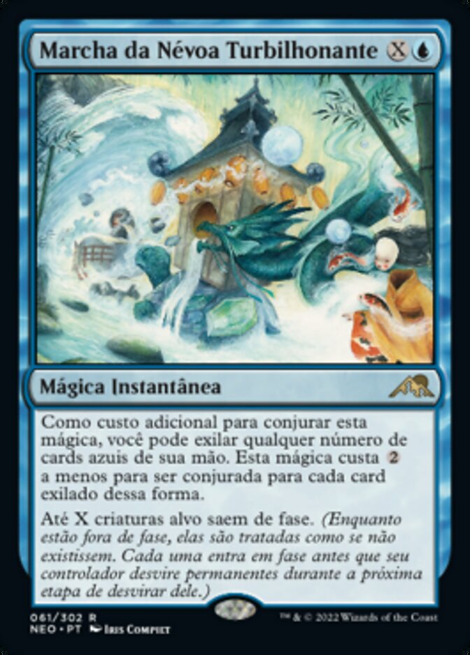 Marcha da Névoa Turbilhonante / March of Swirling Mist - Magic: The Gathering - MoxLand