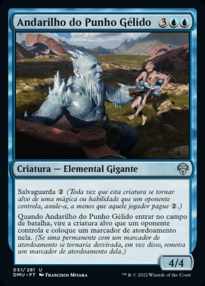 Andarilho do Punho Gélido / Frostfist Strider - Magic: The Gathering - MoxLand