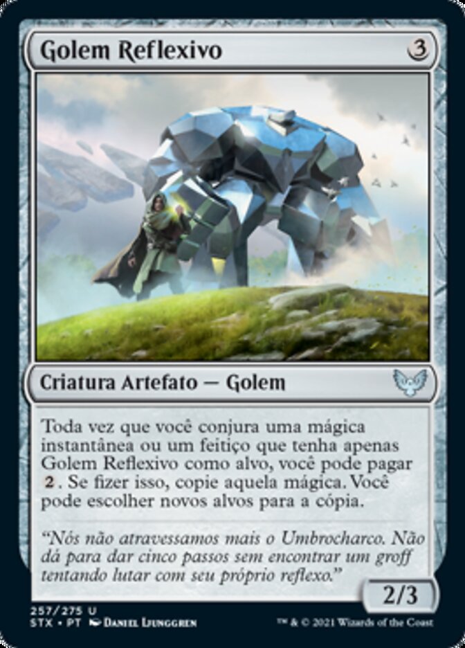 Golem Reflexivo / Reflective Golem - Magic: The Gathering - MoxLand