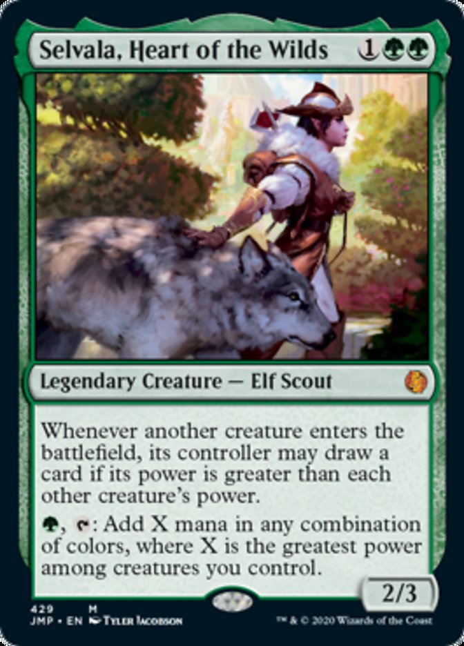 Selvala, Heart of the Wilds / Selvala, Heart of the Wilds - Magic: The Gathering - MoxLand