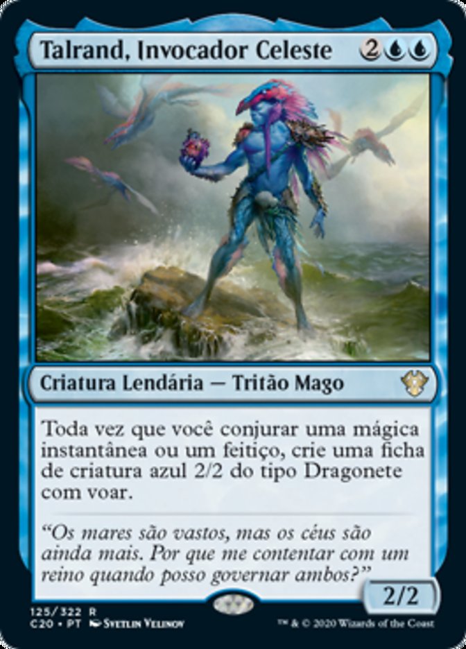 Talrand, Invocador Celeste / Talrand, Sky Summoner - Magic: The Gathering - MoxLand