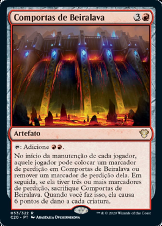 Comportas de Beiralava / Lavabrink Floodgates - Magic: The Gathering - MoxLand