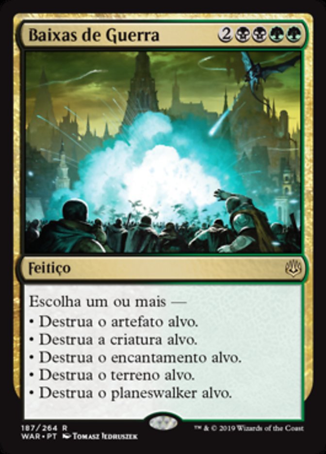 Baixas de Guerra / Casualties of War - Magic: The Gathering - MoxLand