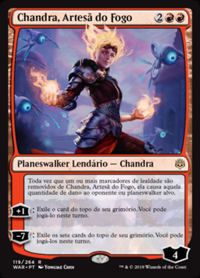 Chandra, Artesã do Fogo / Chandra, Fire Artisan - Magic: The Gathering - MoxLand