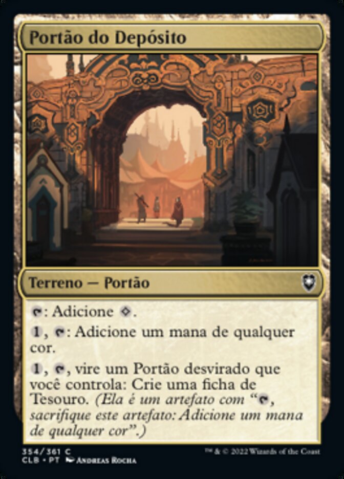 Portão do Depósito / Heap Gate - Magic: The Gathering - MoxLand