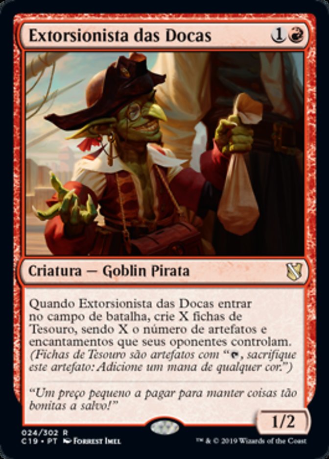 Extorsionista das Docas / Dockside Extortionist - Magic: The Gathering - MoxLand