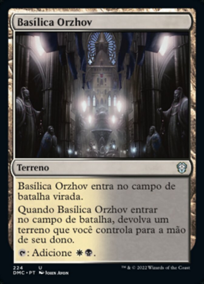 Basílica Orzhov / Orzhov Basilica - Magic: The Gathering - MoxLand