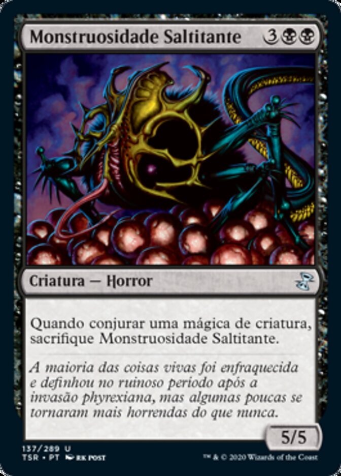 Monstruosidade Saltitante / Skittering Monstrosity - Magic: The Gathering - MoxLand