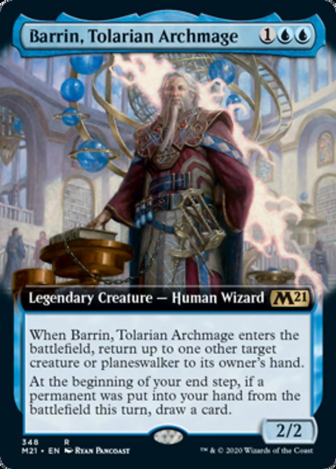 Barrin, Arquimago Tolariano / Barrin, Tolarian Archmage - Magic: The Gathering - MoxLand