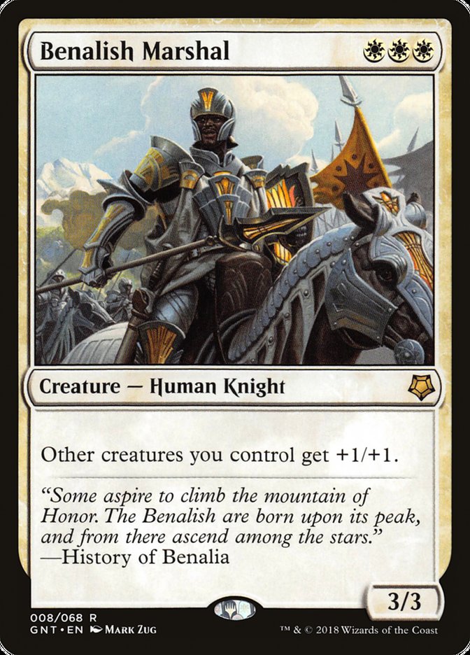 Marechal de Benália / Benalish Marshal - Magic: The Gathering - MoxLand