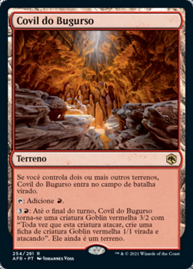 Covil do Bugurso / Den of the Bugbear - Magic: The Gathering - MoxLand