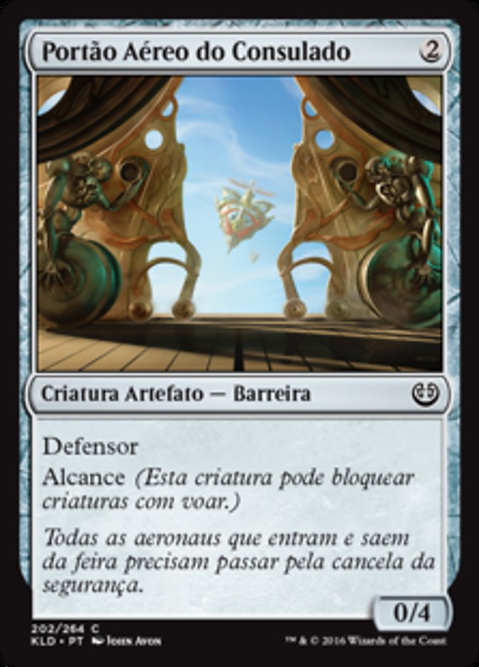 Portão Aéreo do Consulado / Consulate Skygate - Magic: The Gathering - MoxLand