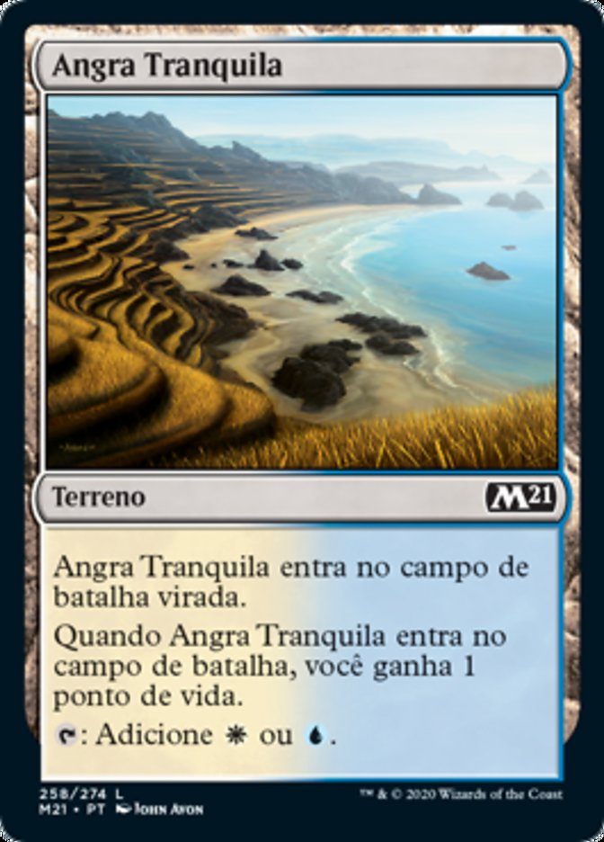 Angra Tranquila / Tranquil Cove - Magic: The Gathering - MoxLand