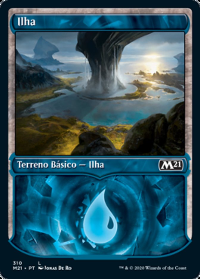 Ilha / Island - Magic: The Gathering - MoxLand