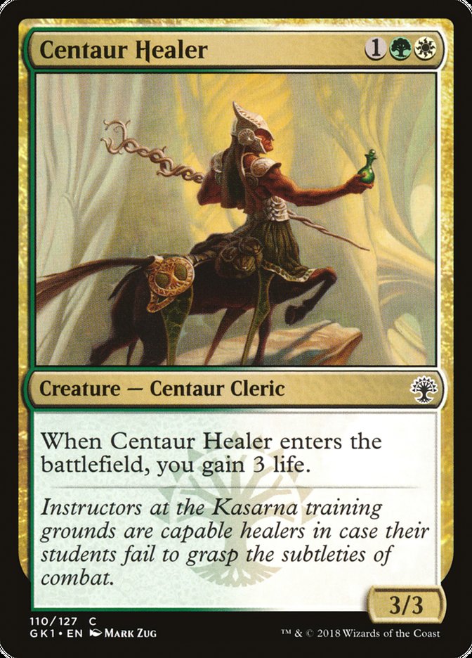 Curandeiro Centauro / Centaur Healer - Magic: The Gathering - MoxLand