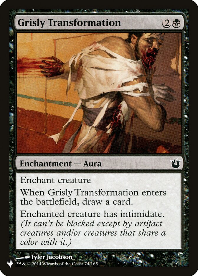 Transformação Macabra / Grisly Transformation - Magic: The Gathering - MoxLand